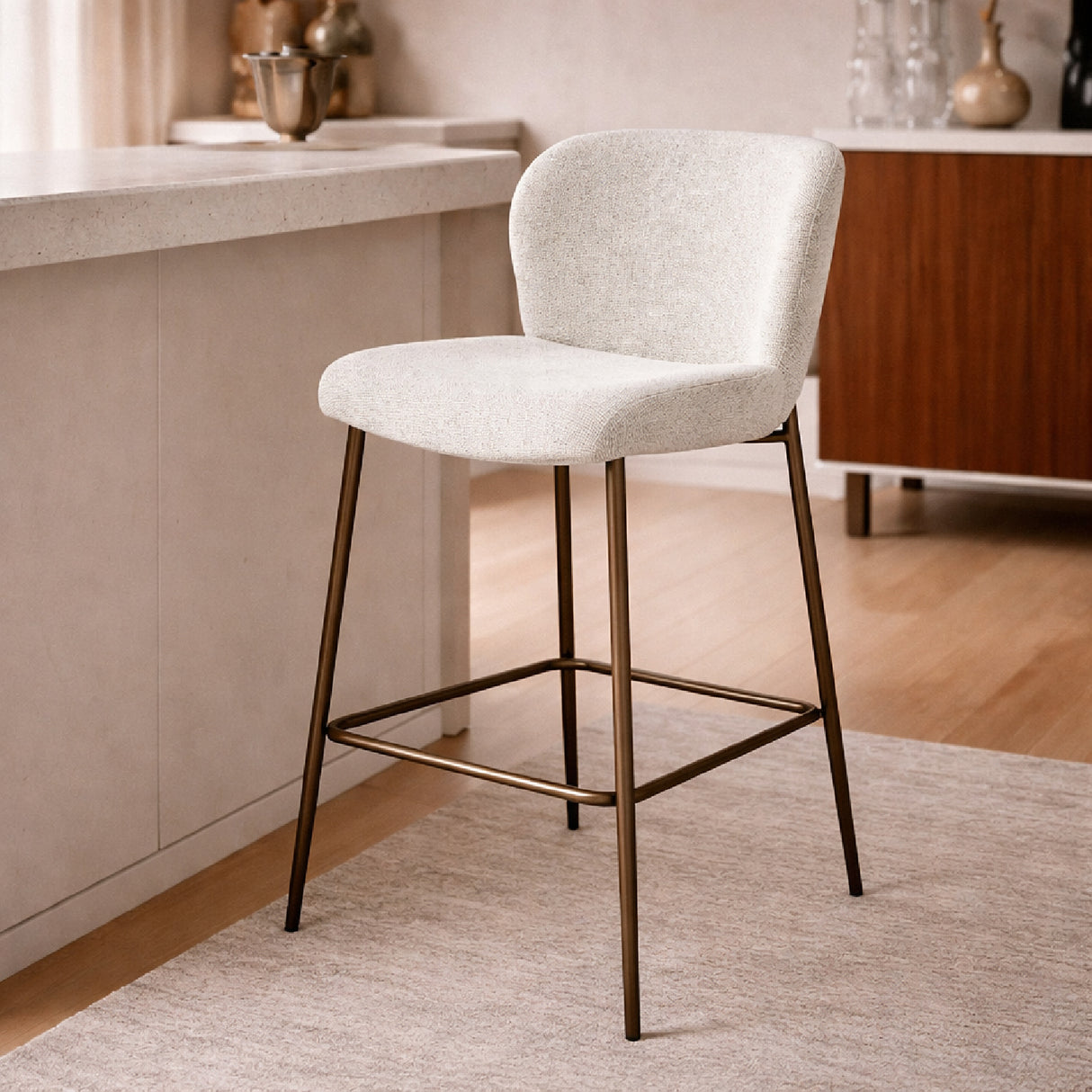 Upholstered Counter Stool | Oroa.com