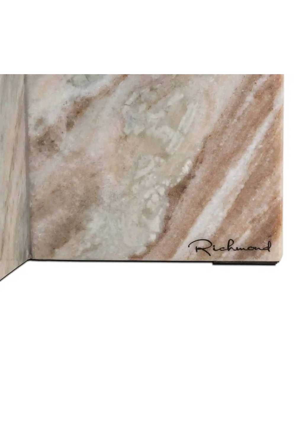 Pink Marble End Table | Richmond Interiors Vevey | Oroa.com