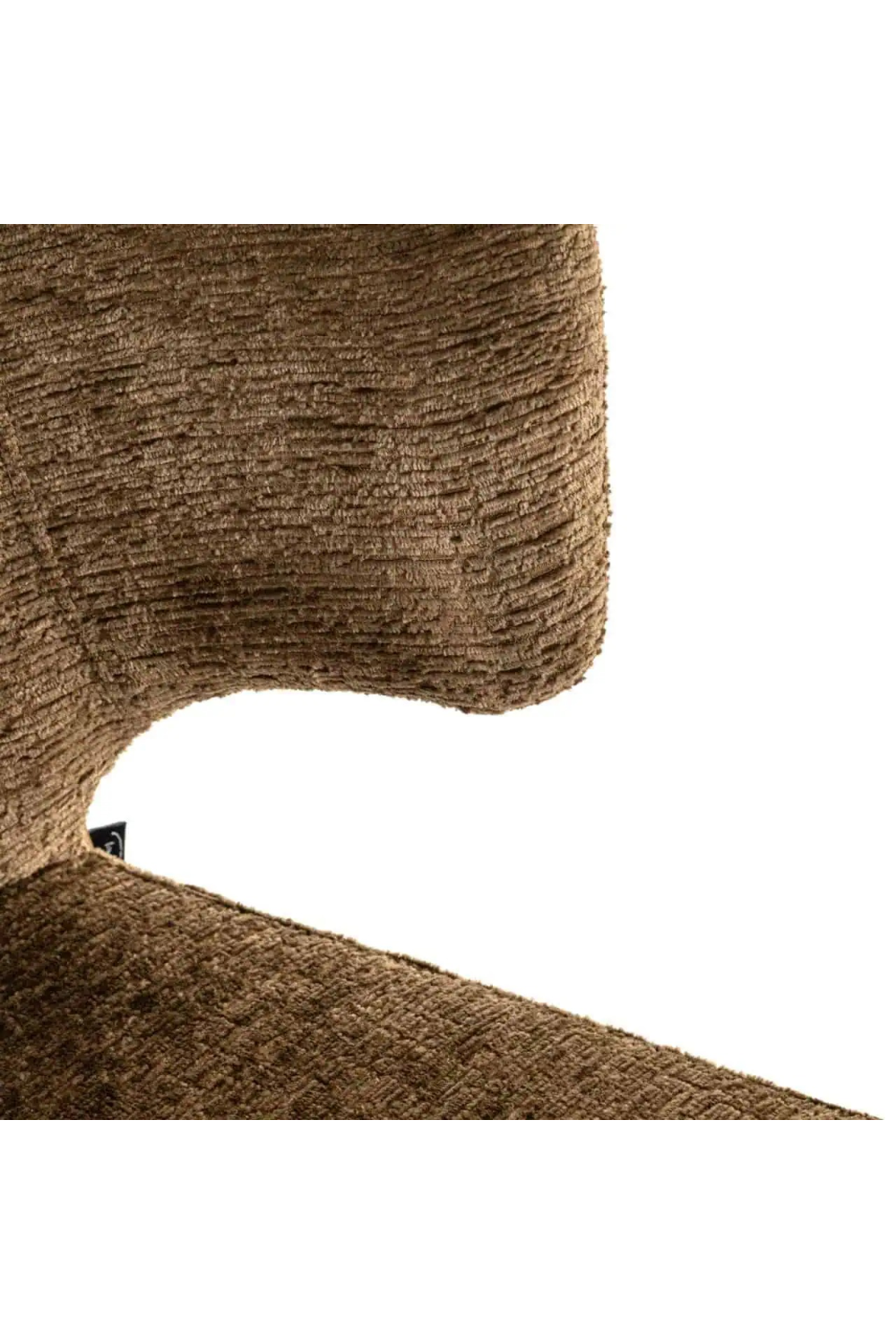 Brown Curved Back Dining Chair | Oroa.com