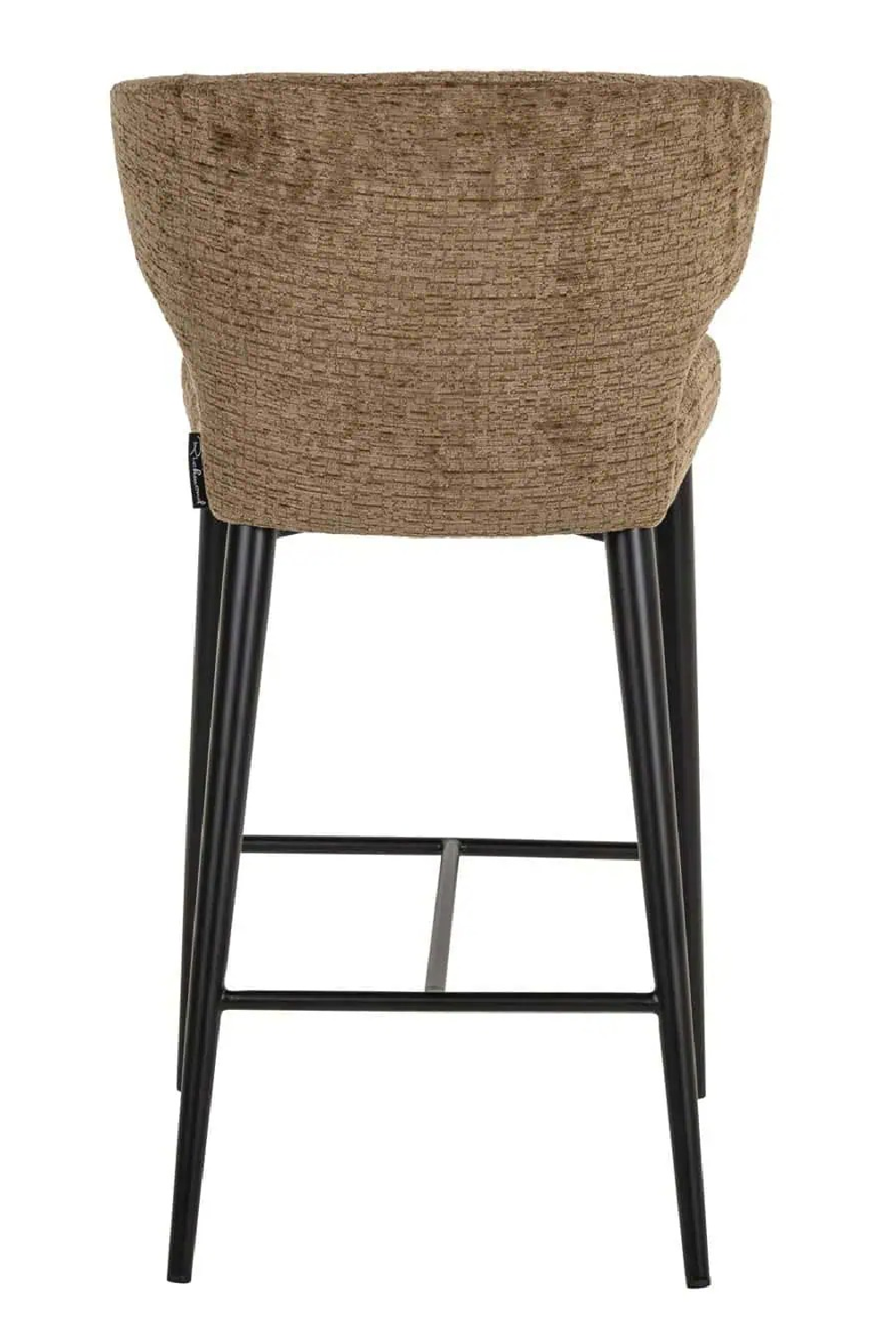 Brown Upholstered Counter Stool | Oroa.com