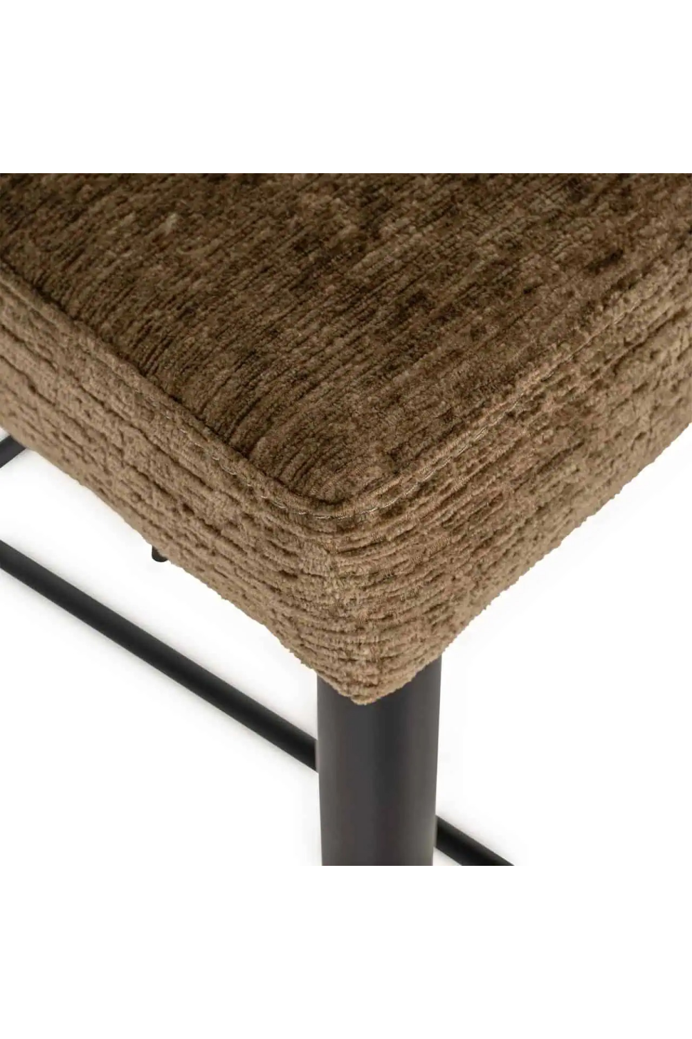 Brown Upholstered Counter Stool | Oroa.com