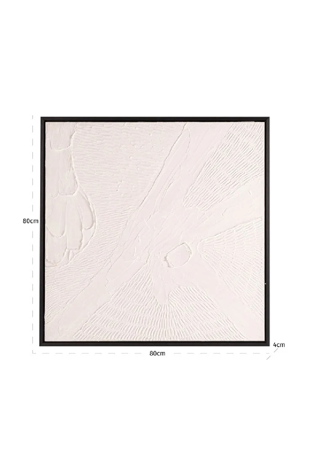 White Minimalist Wall Art | Richmond Interiors Janey | Oroa.com