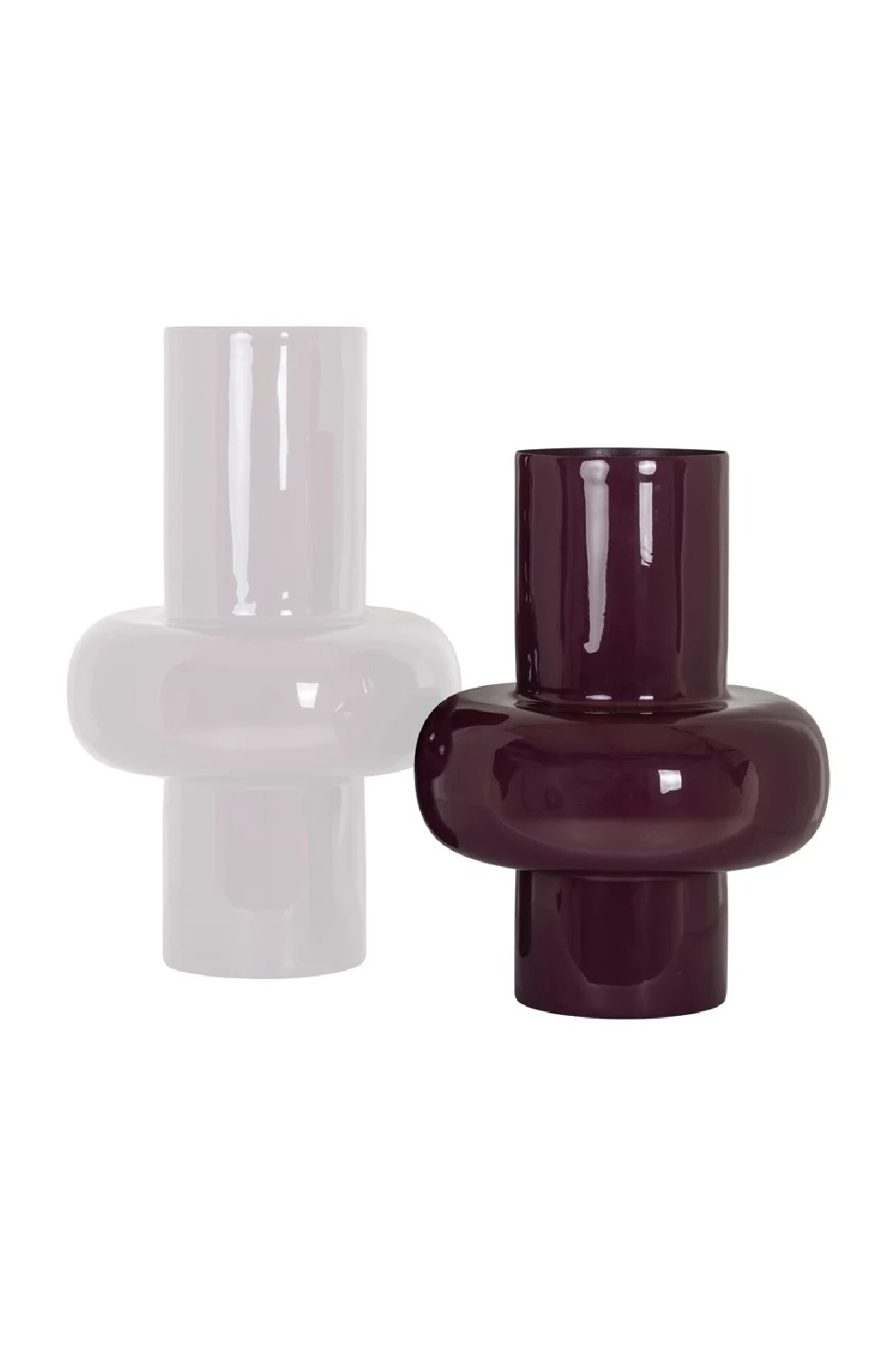Glossy Burgundy Vase | Oroa.com