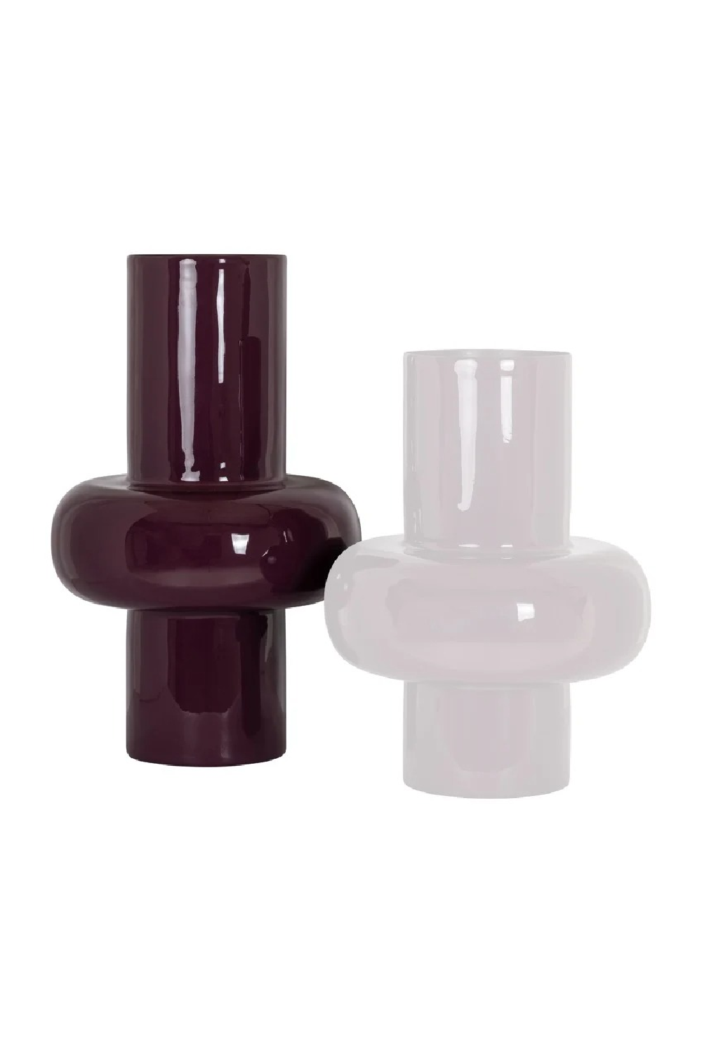 Glossy Burgundy Vase | Oroa.com
