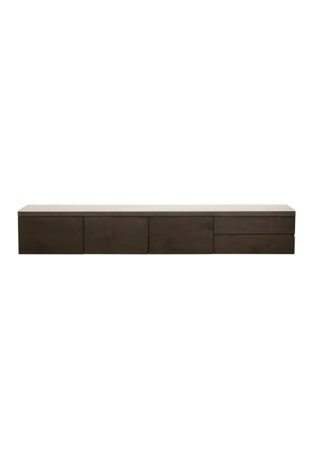 Brown Oak 3-Door TV Cabinet | Richmond Interiors Lachance | Oroa.com