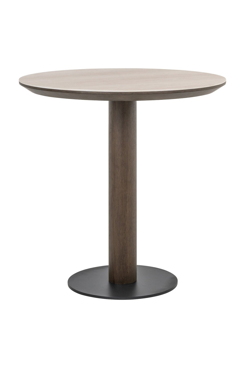 Brown Oak Bistro Table | Richmond Interiors Ritz | Oroa.com