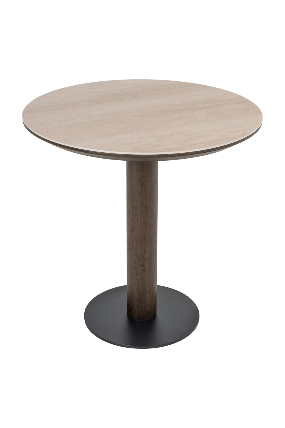 Brown Oak Bistro Table | Richmond Interiors Ritz | Oroa.com
