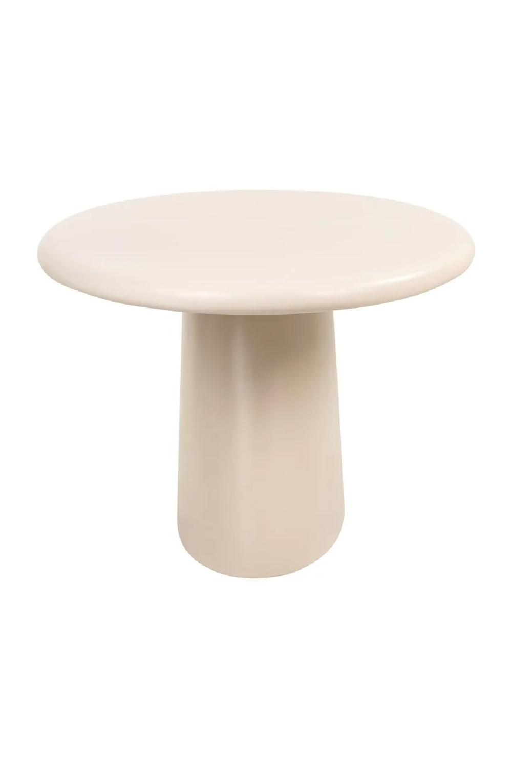 White Oval Indoor/Outdoor Dining Table | Oroa.com