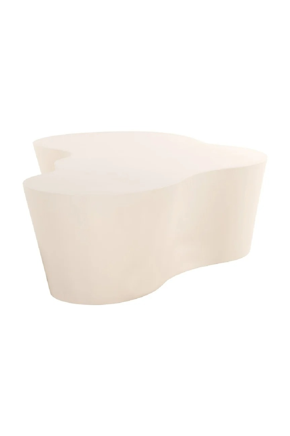 White Organic Indoor/Outdoor Coffee Table | Oroa.com