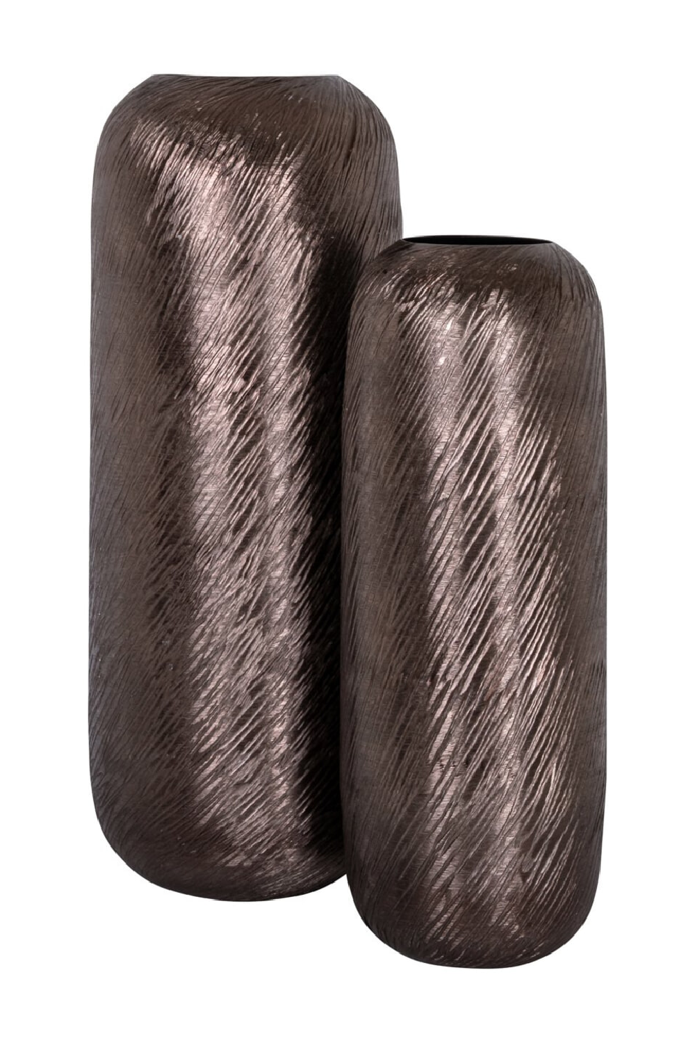 Smoke Aluminum Vase | Richmond Interiors Jilla | Oroa.com
