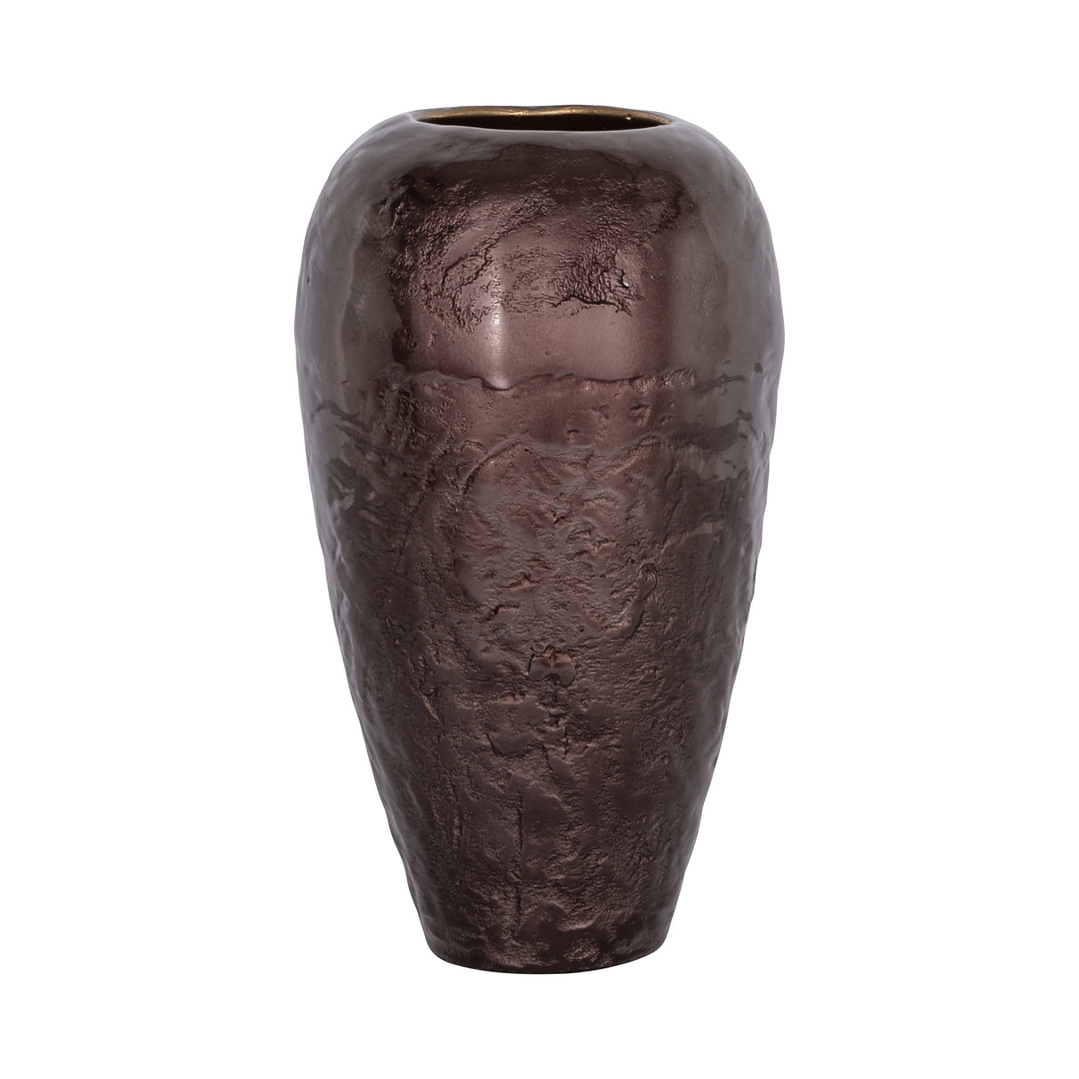 Dark Brown Aluminum Vase | Oroa.com