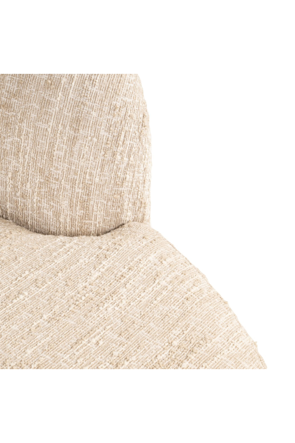 Beige Curved Lounge Sofa | Oroa.com
