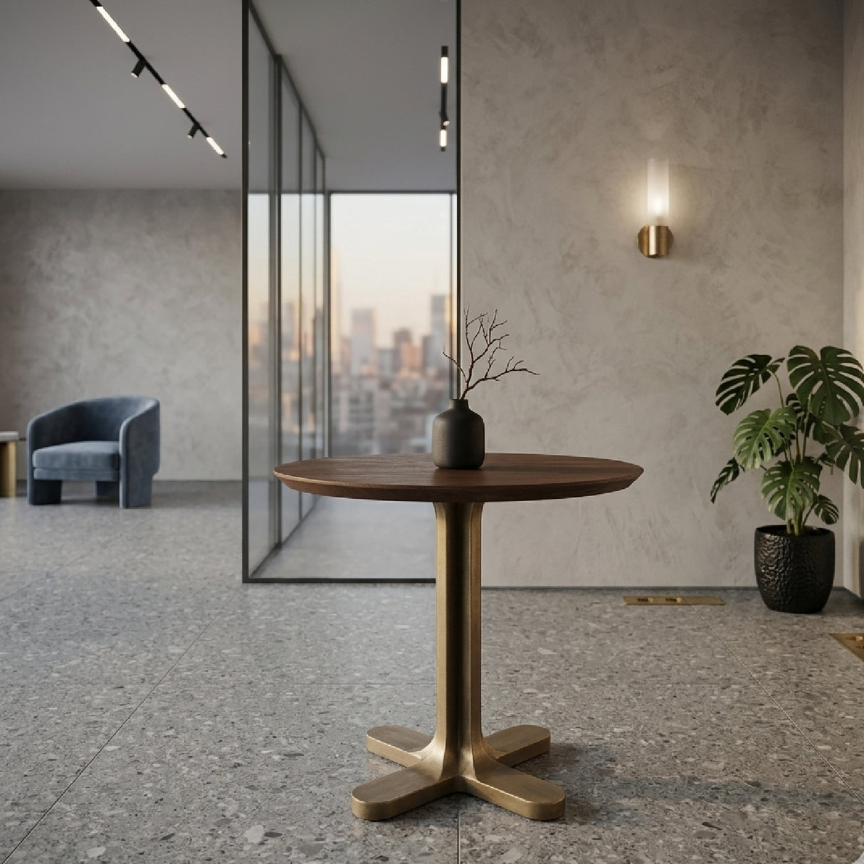 Brown Mango Wood Bar Table | Oroa.com