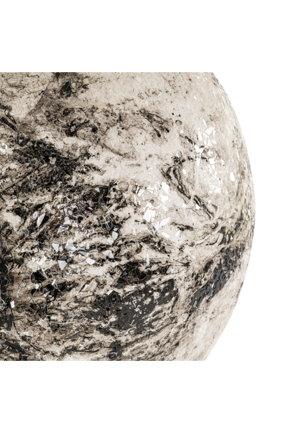 Black & White Iron Vase | Richmond Interiors Florry | Oroa.com