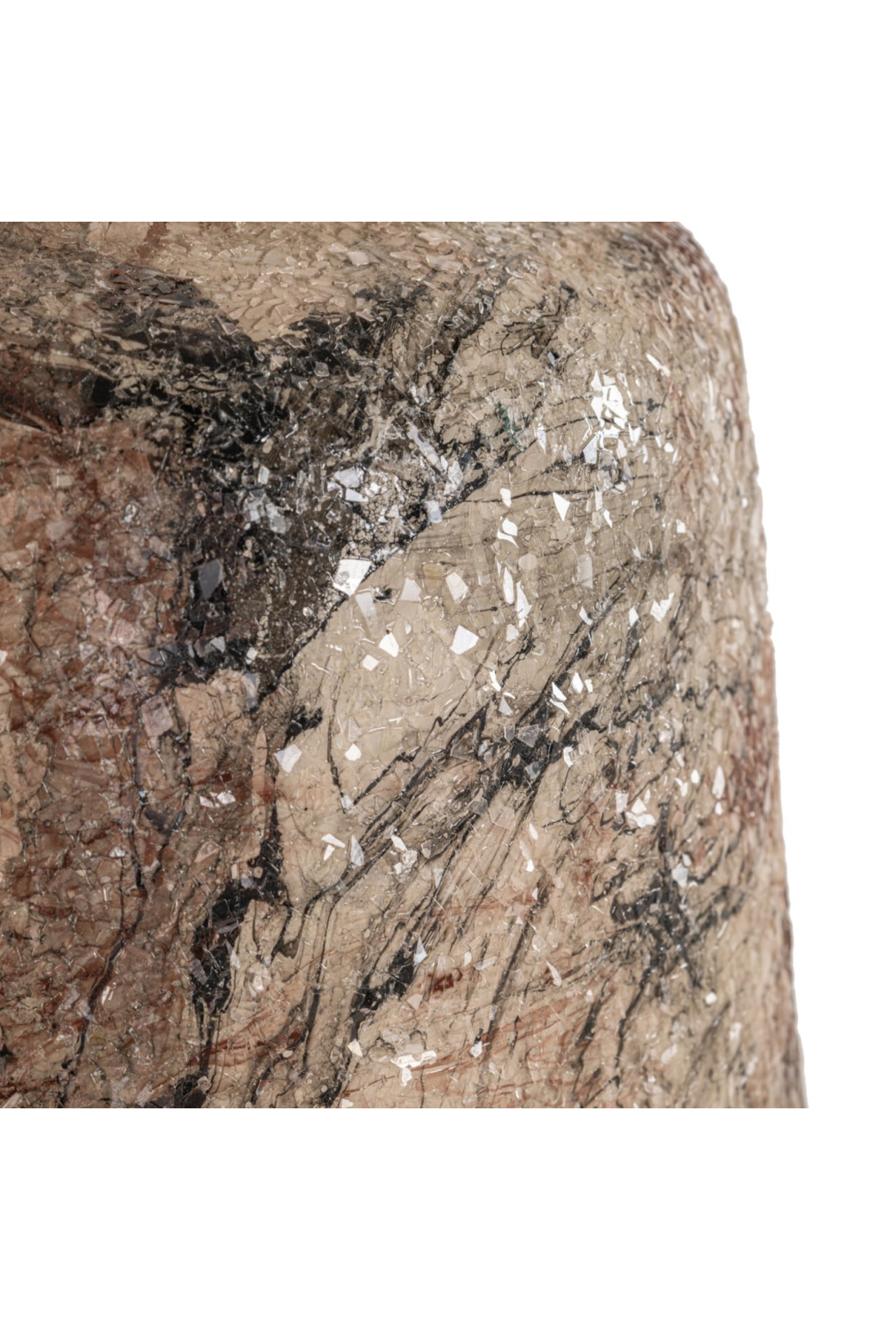 Modern European furniture - Beige Iron Vase - www.oroa.com | Oroa.com