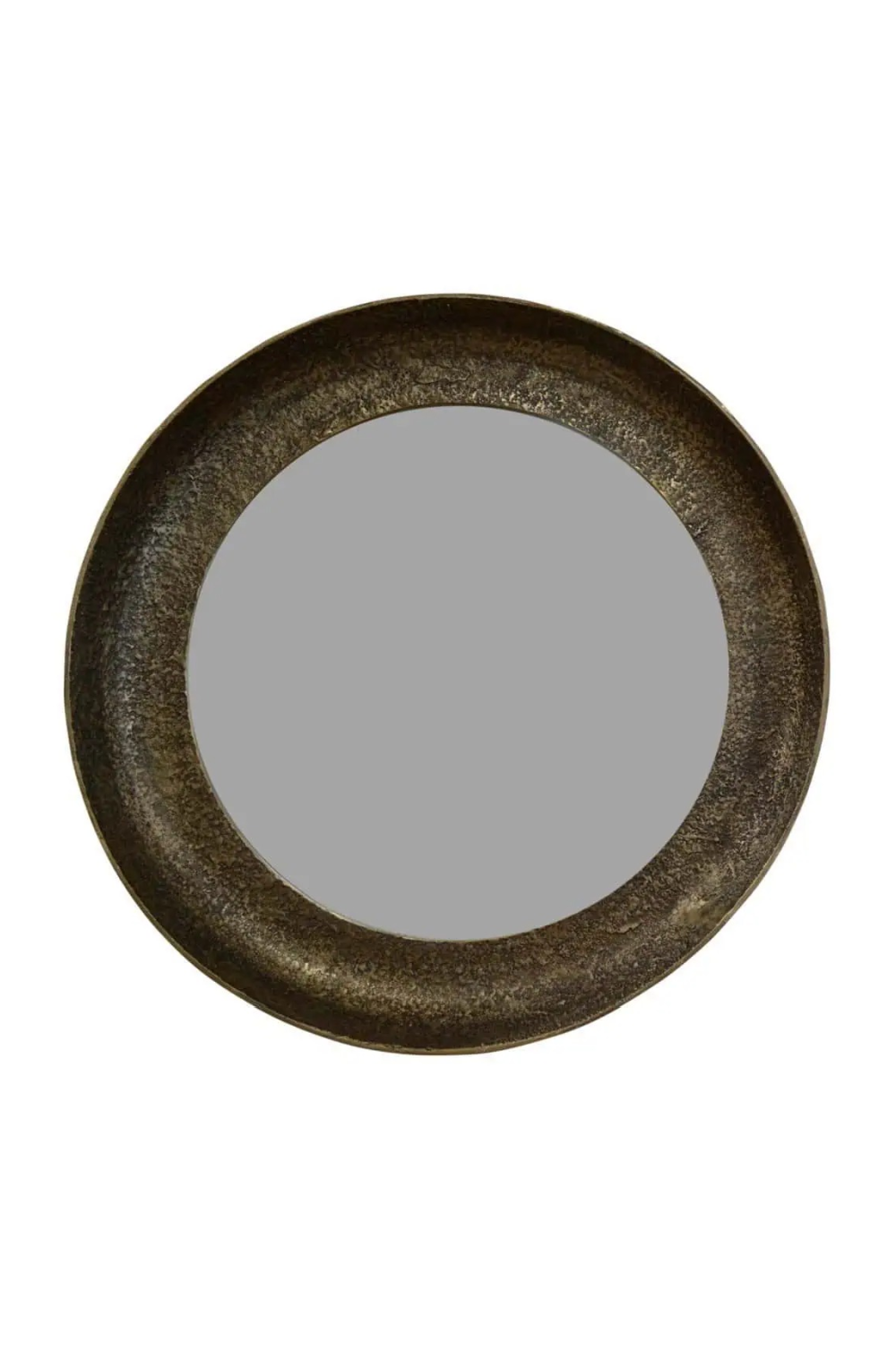 Aged Gold Round Mirror | Richmond Interiors Laraya | Oroa.com