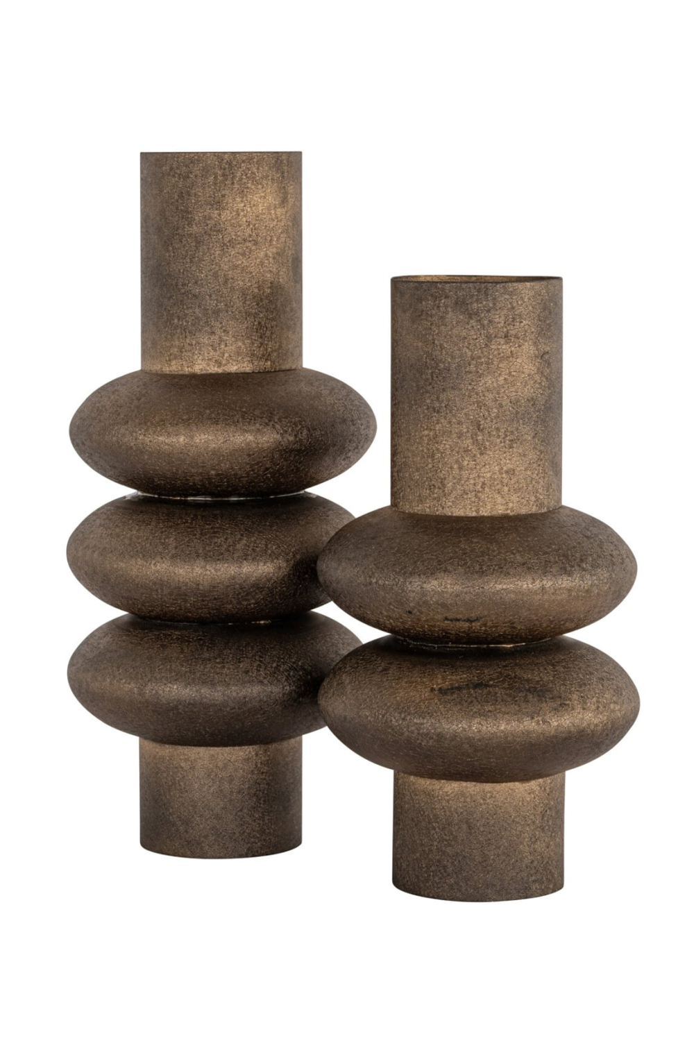 Antique Brass Layered Base | Richmond Interiors Megan | Oroa.com