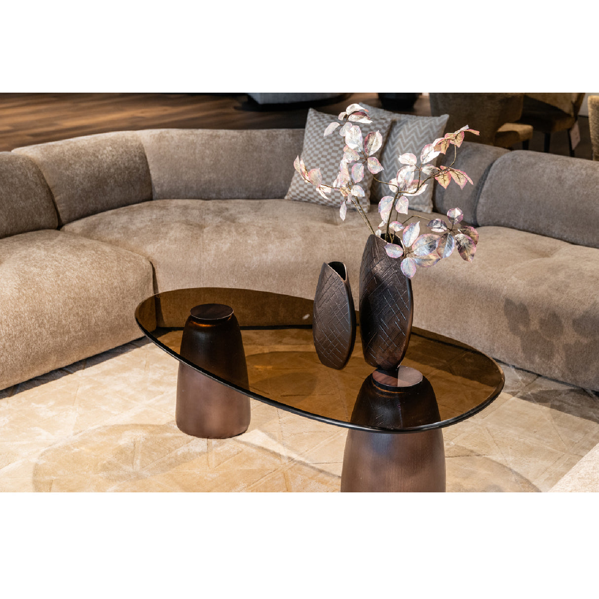 Bronze Base Coffee Table | Oroa.com