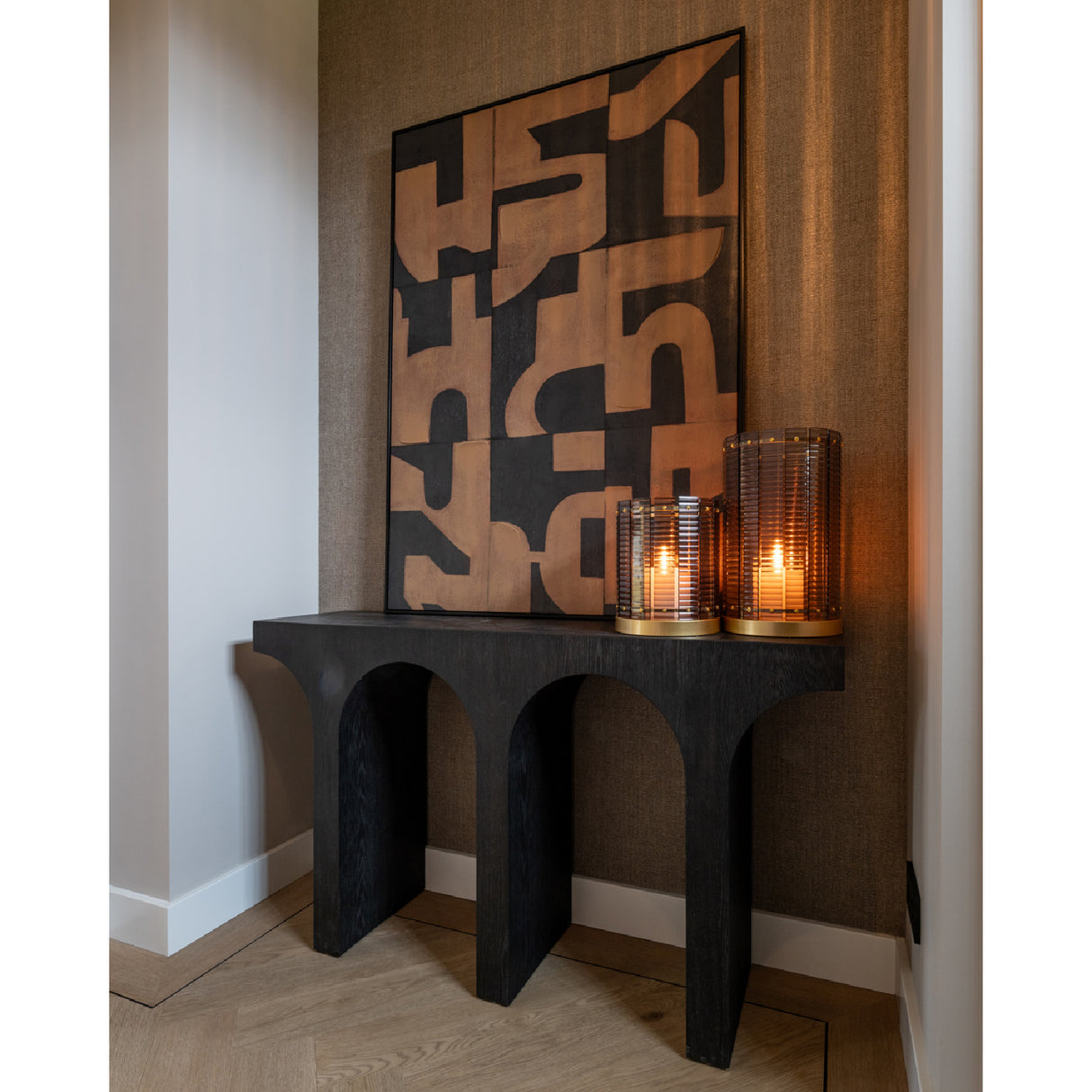 Brown Abstract Wall Art | Oroa.com