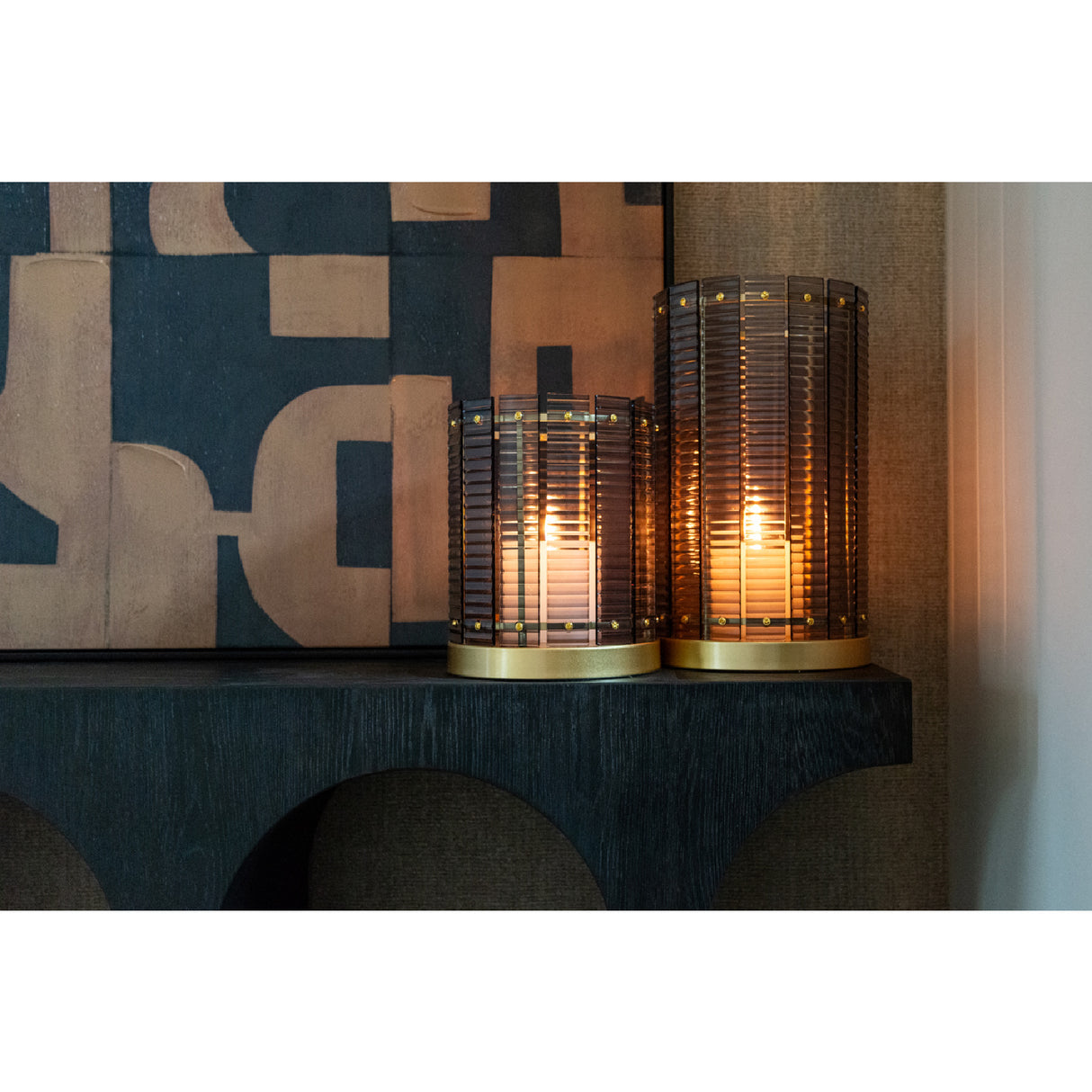 Brown Abstract Wall Art | Oroa.com