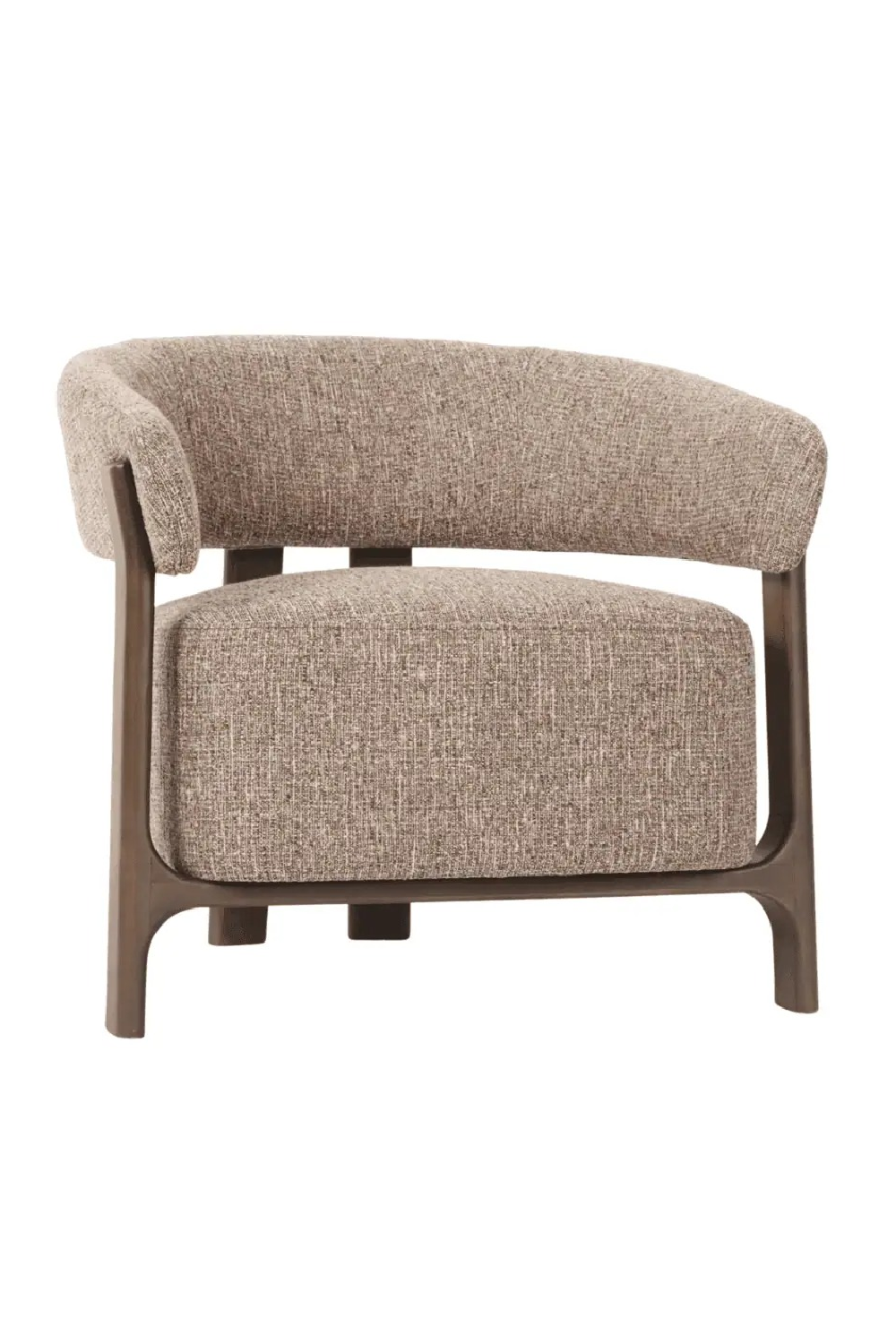 Brown Tweed Lounge Chair | Richmond Interiors Dalara | Oroa.com