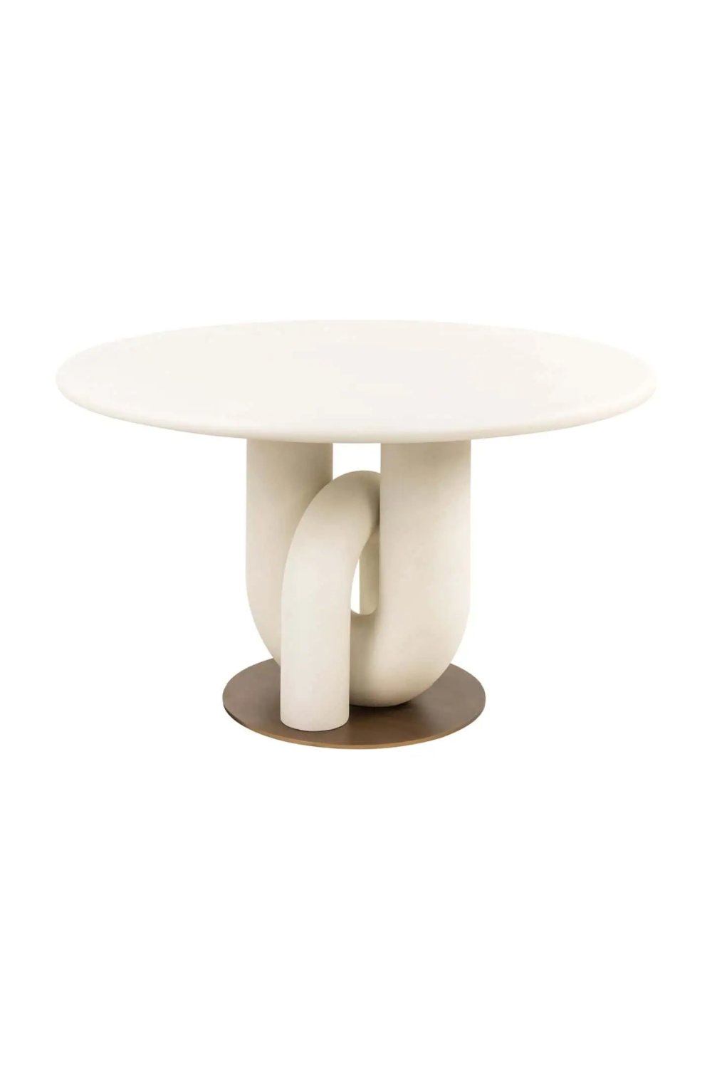 White Round Dining Table | Richmond Interiors Winslow | Oroa.com