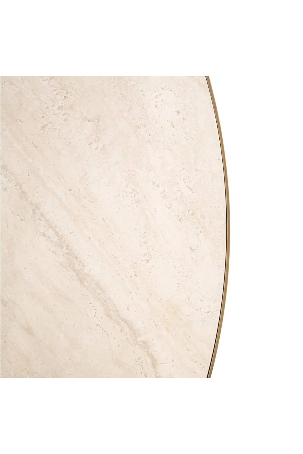 Round White Ceramic Dining Table | Oroa.com
