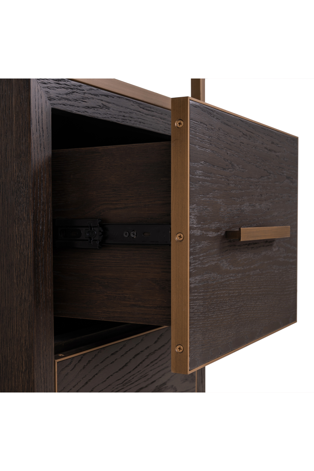 Brown Oak Wall Cabinet | Richmond Interiors Carter | Oroa.com