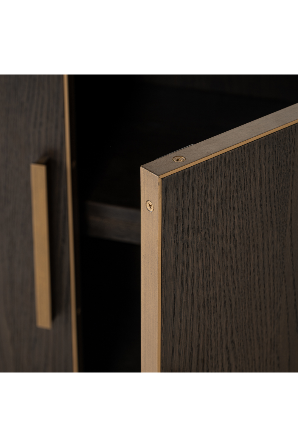 Brown Oak Wall Cabinet | Richmond Interiors Carter | Oroa.com