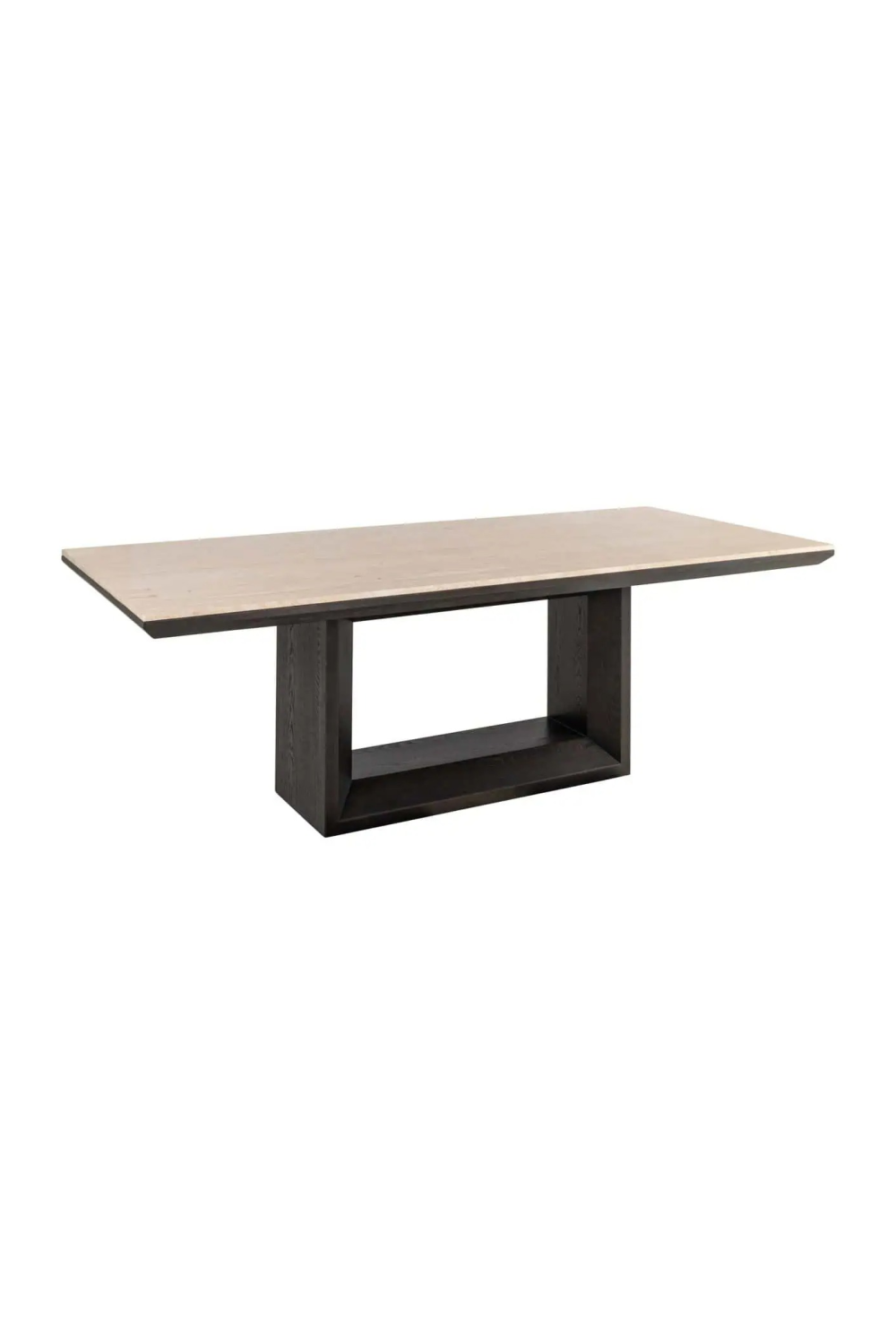 Rectangular Travertine Dining Table | Oroa.com