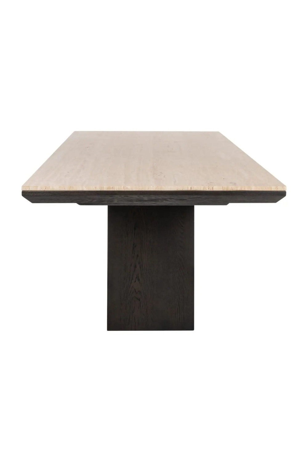 Rectangular Travertine Dining Table | Oroa.com