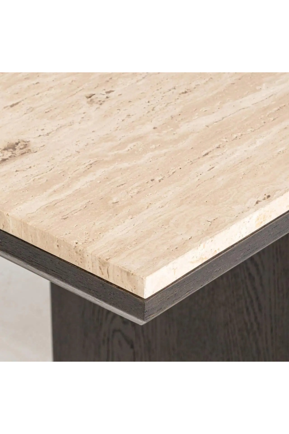 Rectangular Travertine Dining Table | Oroa.com