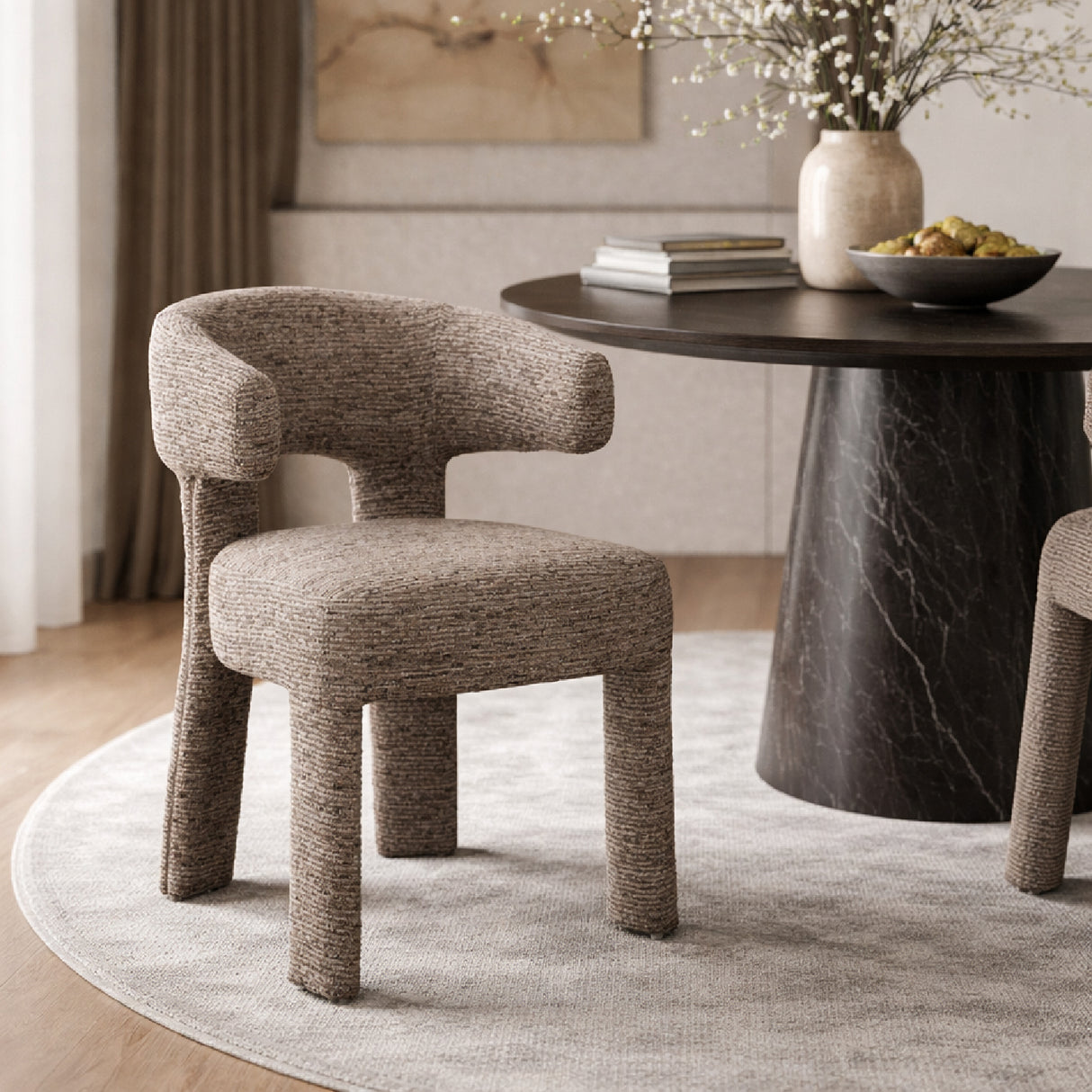 Fully-Upholstered Dining Chair | Oroa.com