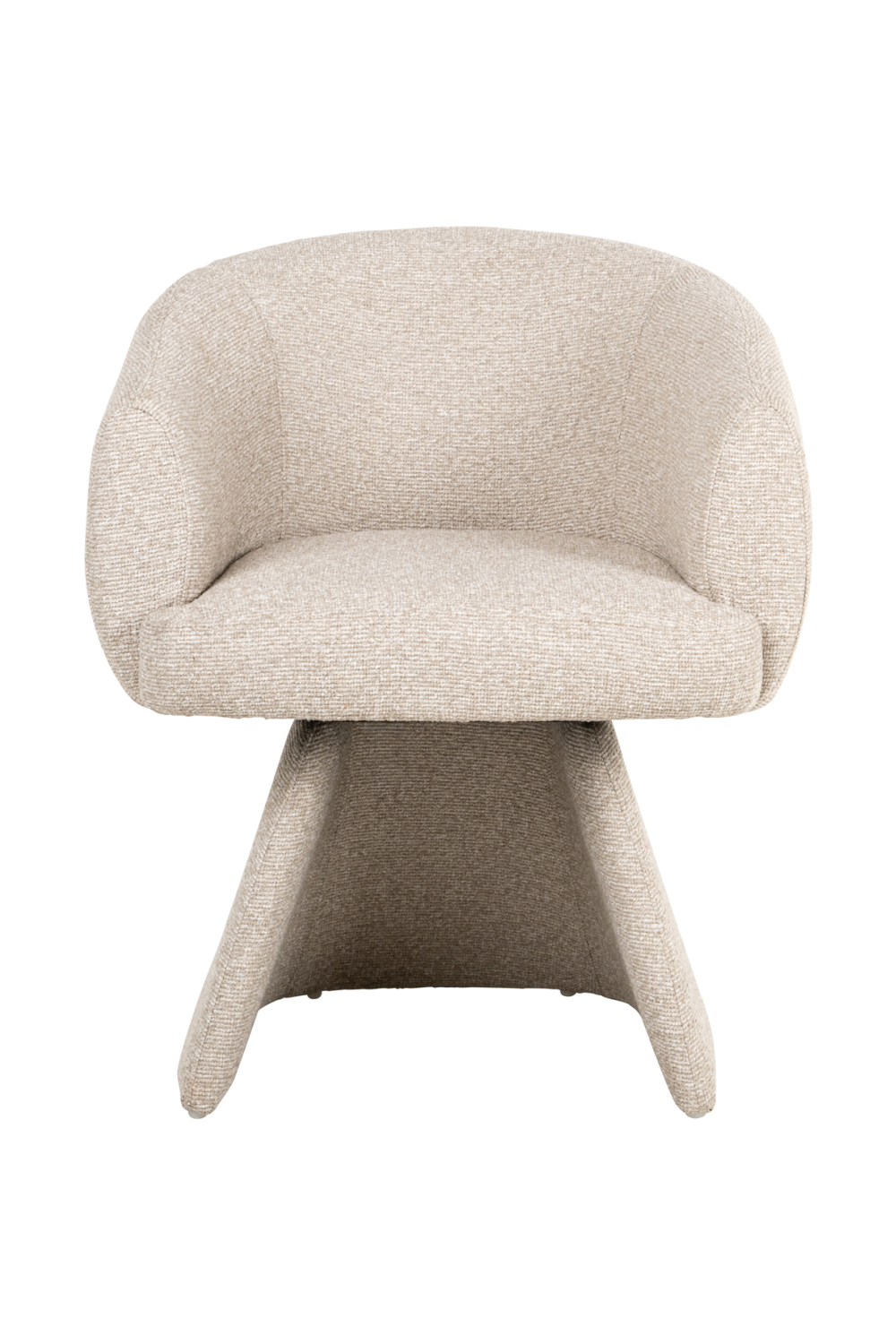 Conical Base Swivel Dining Chair | Richmond Interiors Quiriro | Oroa.com