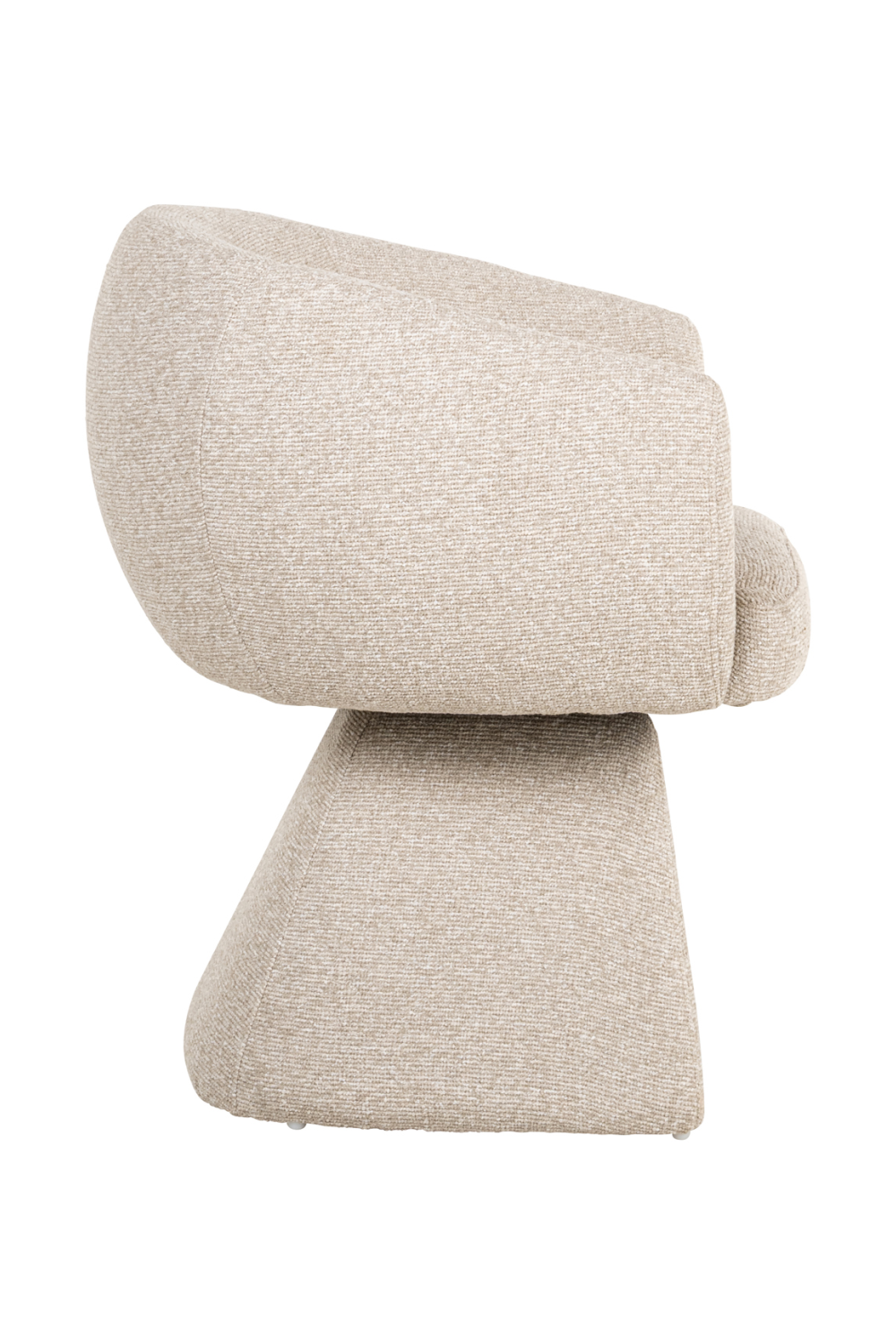 Conical Base Swivel Dining Chair | Richmond Interiors Quiriro | Oroa.com