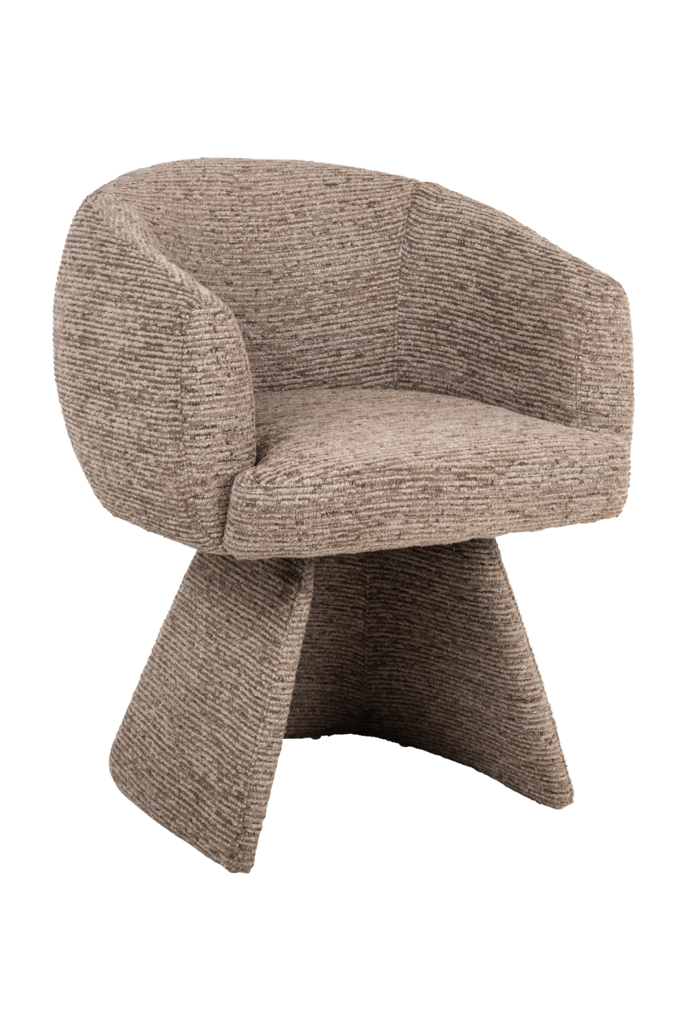 Conical Base Swivel Dining Chair | Richmond Interiors Quiriro | Oroa.com