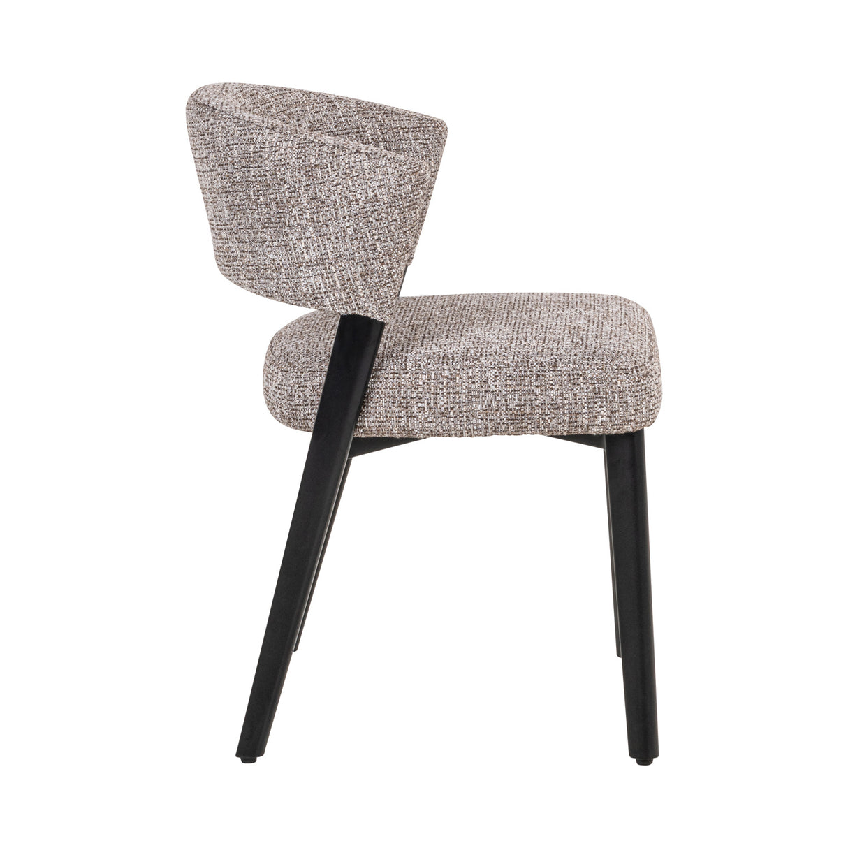 Curved Back Dining Chair | Oroa.com