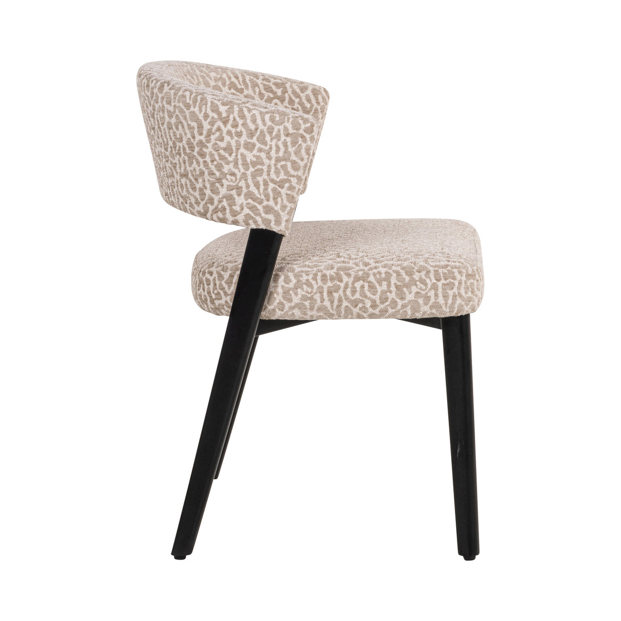 Curved Back Dining Chair | Oroa.com