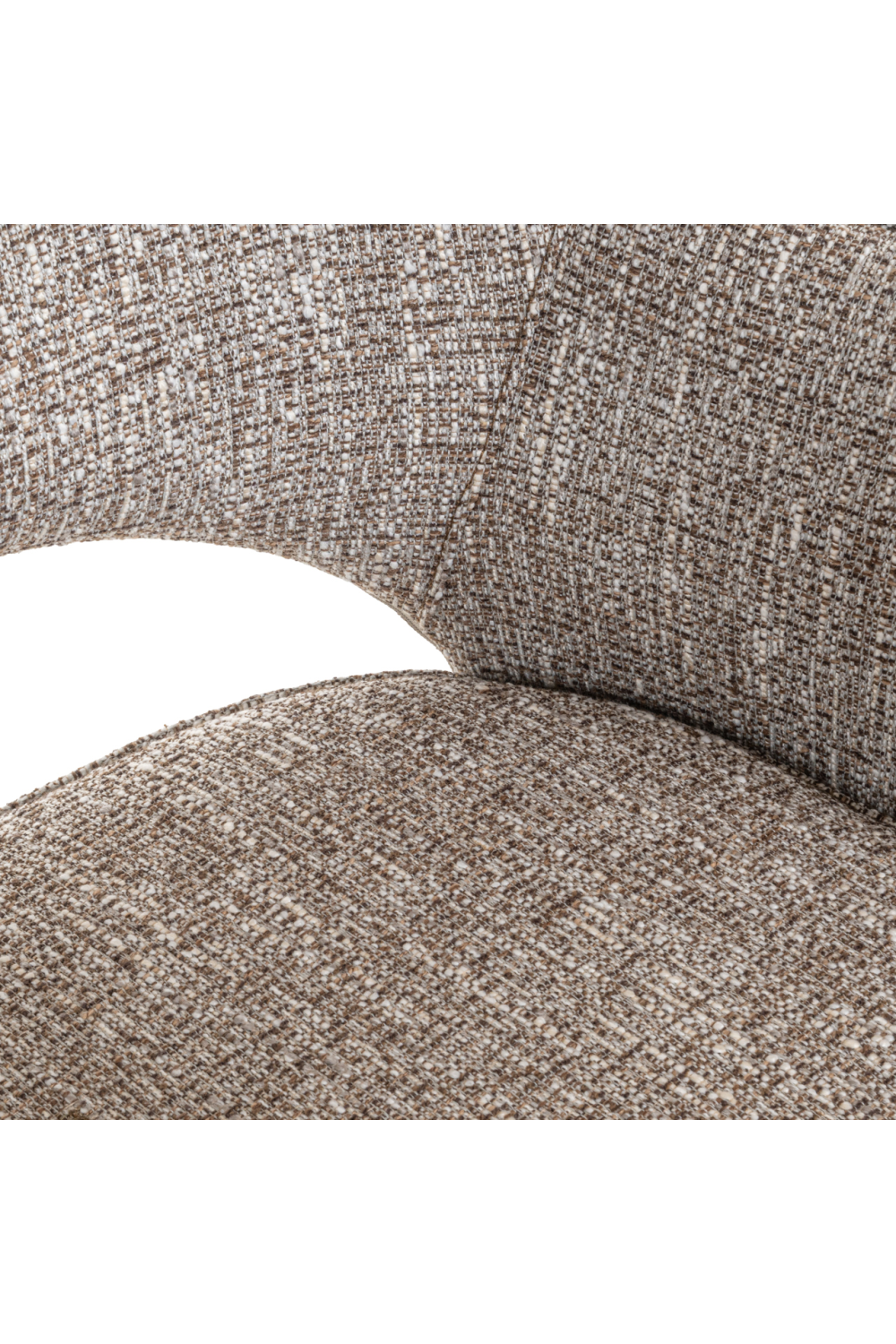 Cut-Out Swivel Dining Armchair | Richmond Interiors Ginerva | Oroa.com