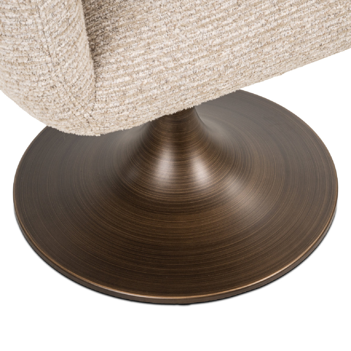 Modern European furniture - Upholstered Dining Swivel Chair - www.oroa.com | Oroa.com
