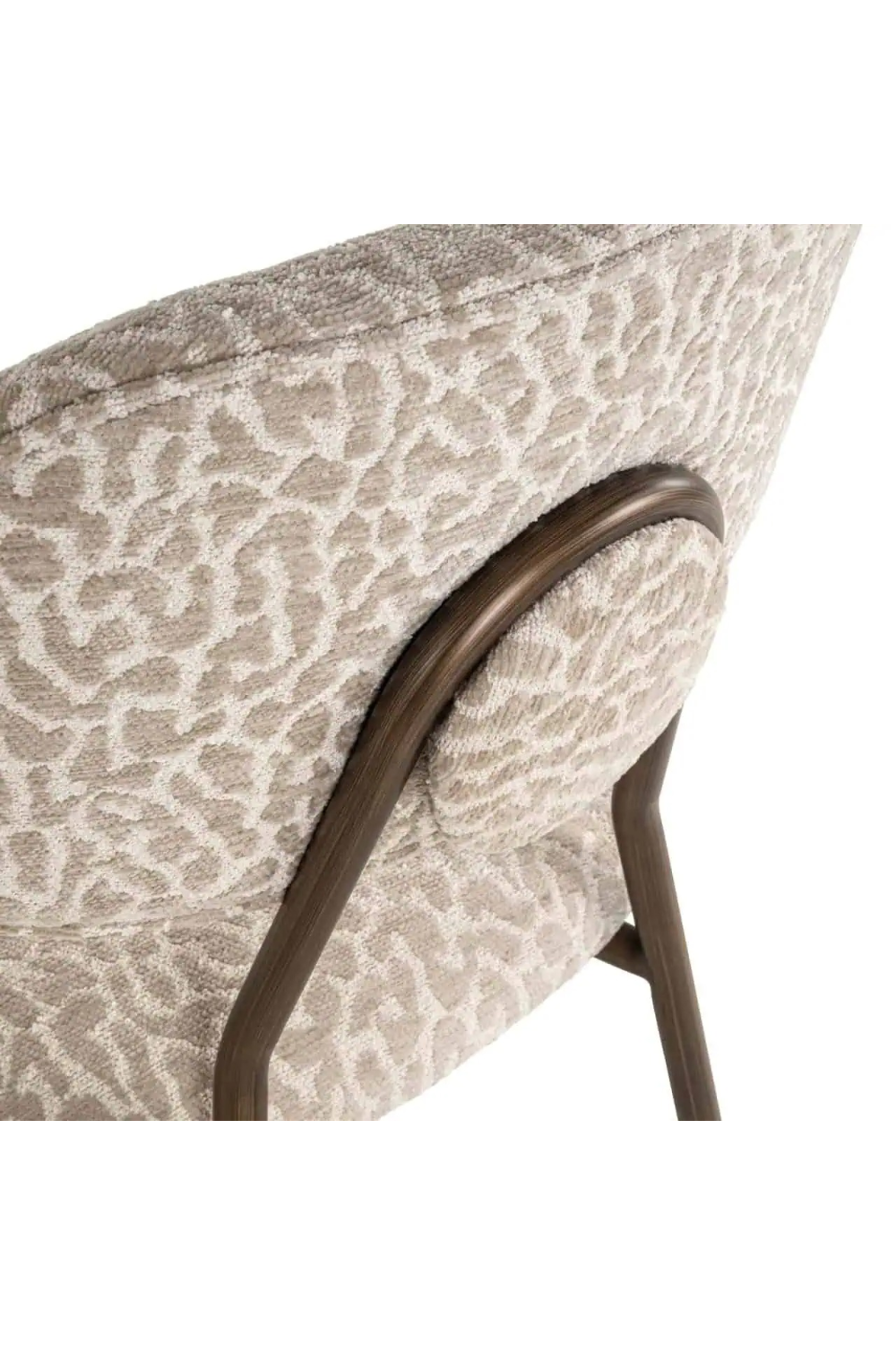 Beige Leopard Print Counter Stools (2) | Richmond Interiors Xenia | Oroa.com