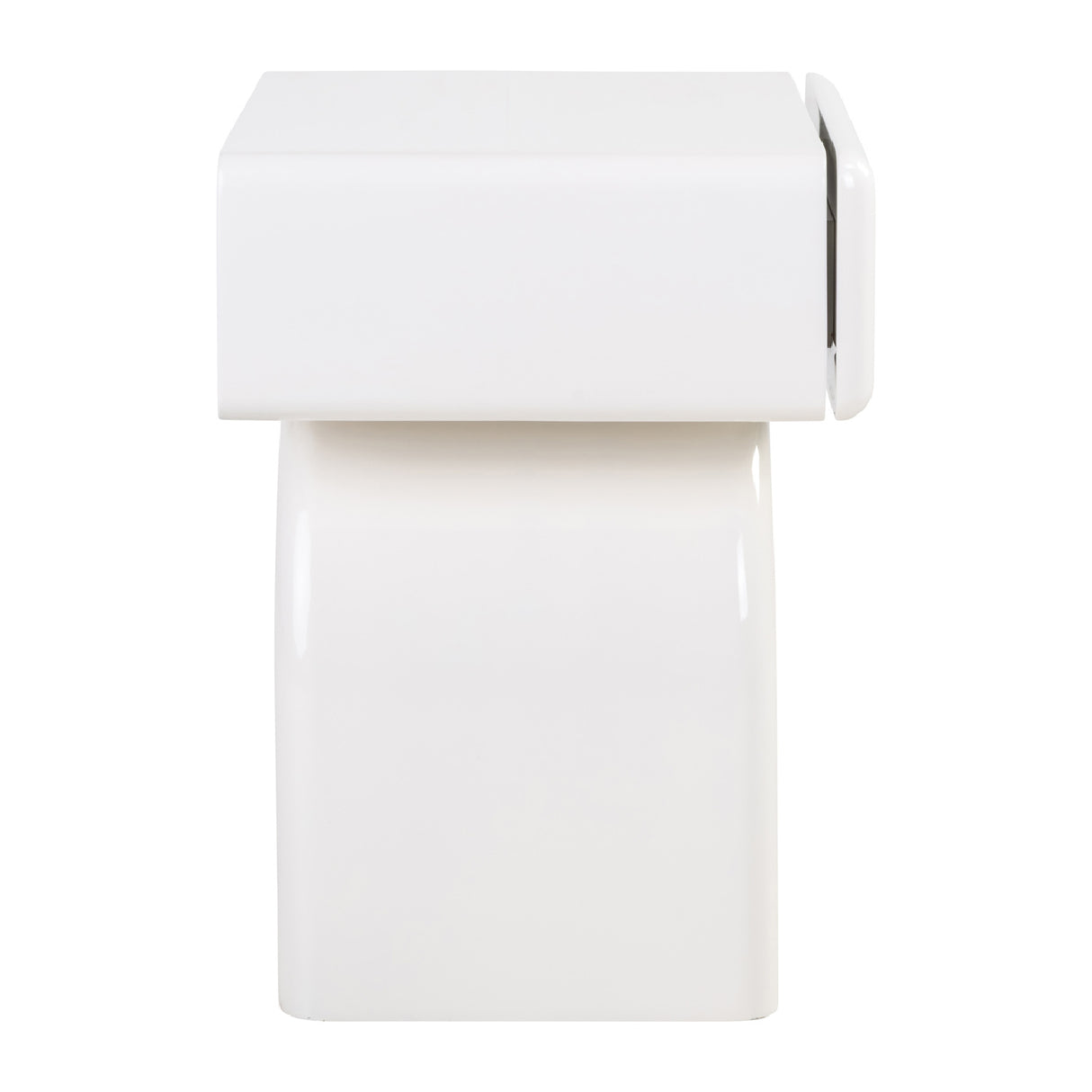 Modern European furniture - Modern Arched 1-Drawer Nightstand - www.oroa.com | Oroa.com