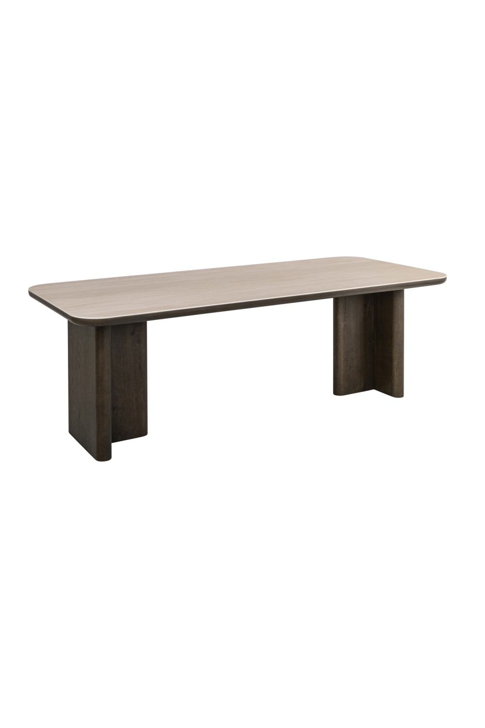 Travertine Ceramic Dining Table | Oroa.com