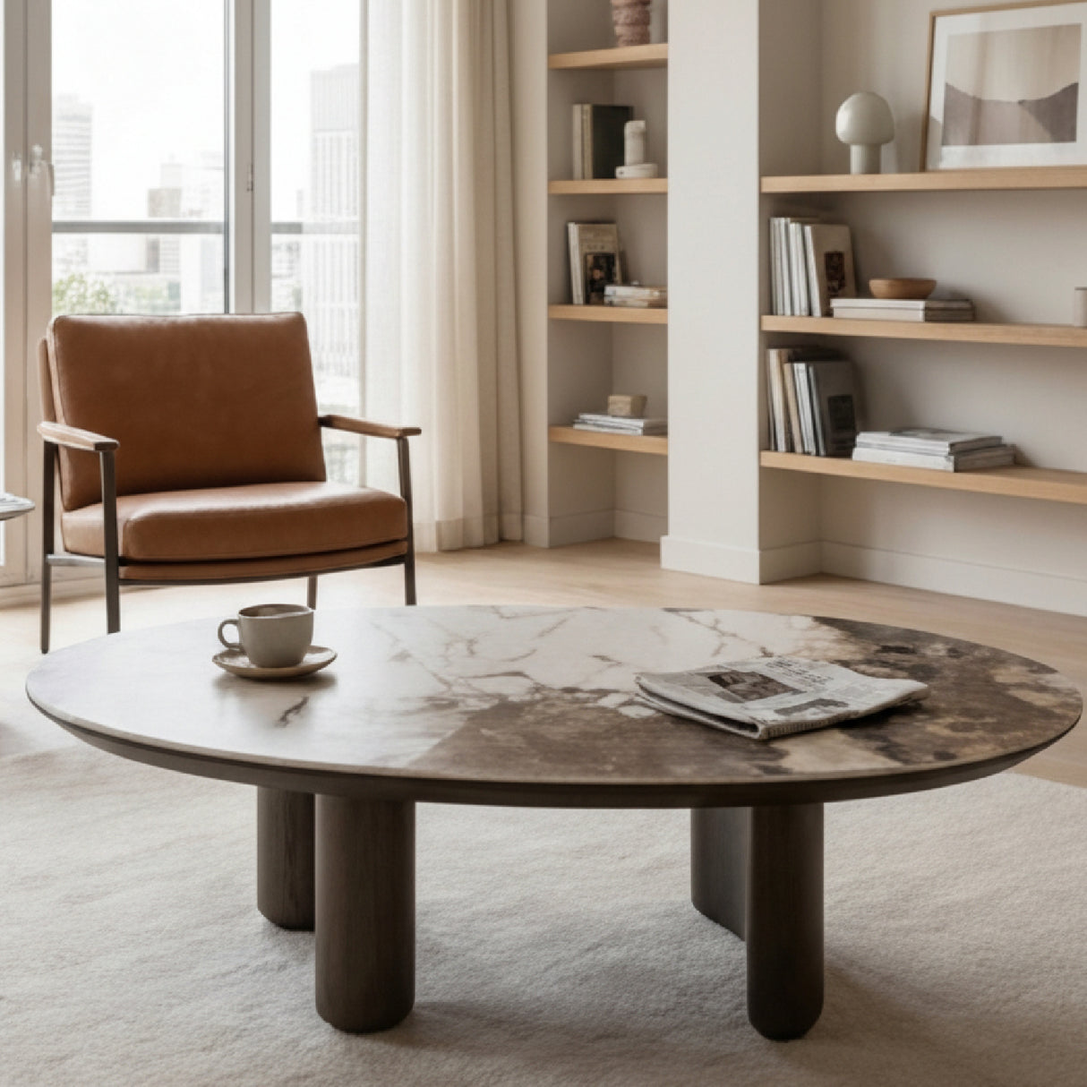 Ceramic Top Coffee Table | Oroa.com