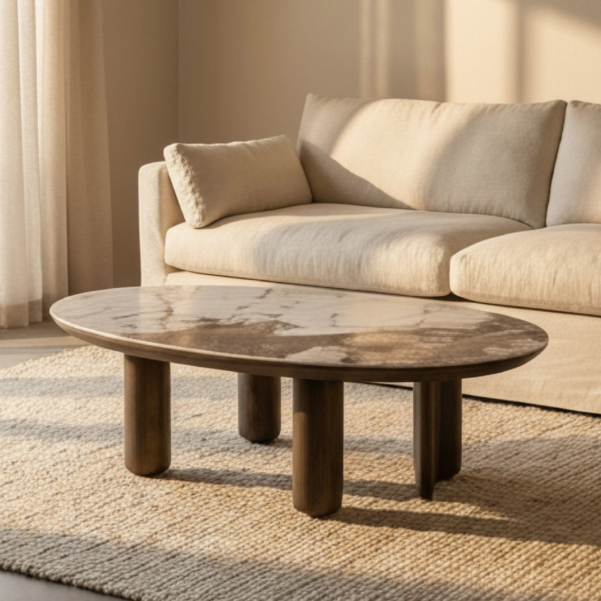 Ceramic Top Coffee Table | Oroa.com