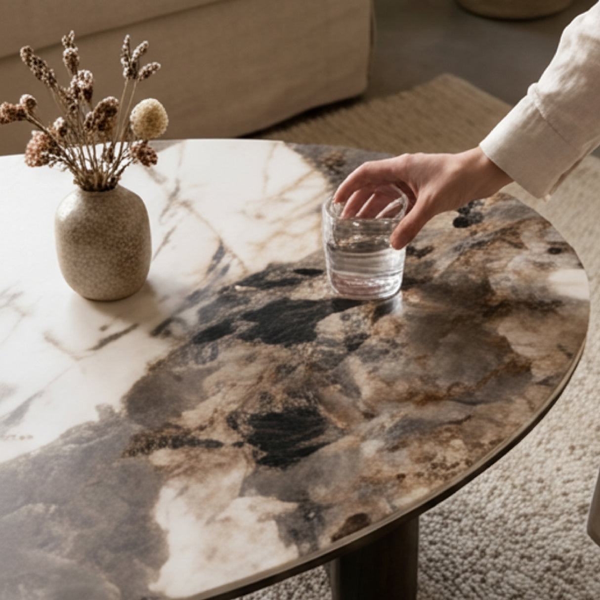Ceramic Top Coffee Table | Oroa.com
