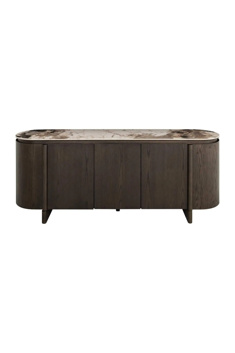 Brown Oak 5-Door Sideboard | Richmond Interiors Langford | Oroa.com