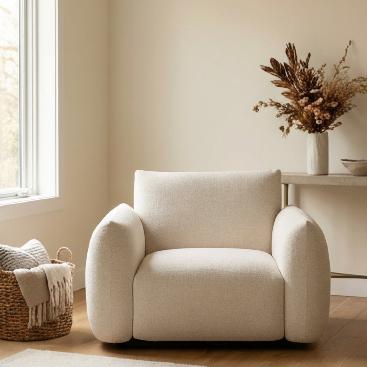 Modern European furniture - Chunky Outdoor Lounge Chair - www.oroa.com | Oroa.com
