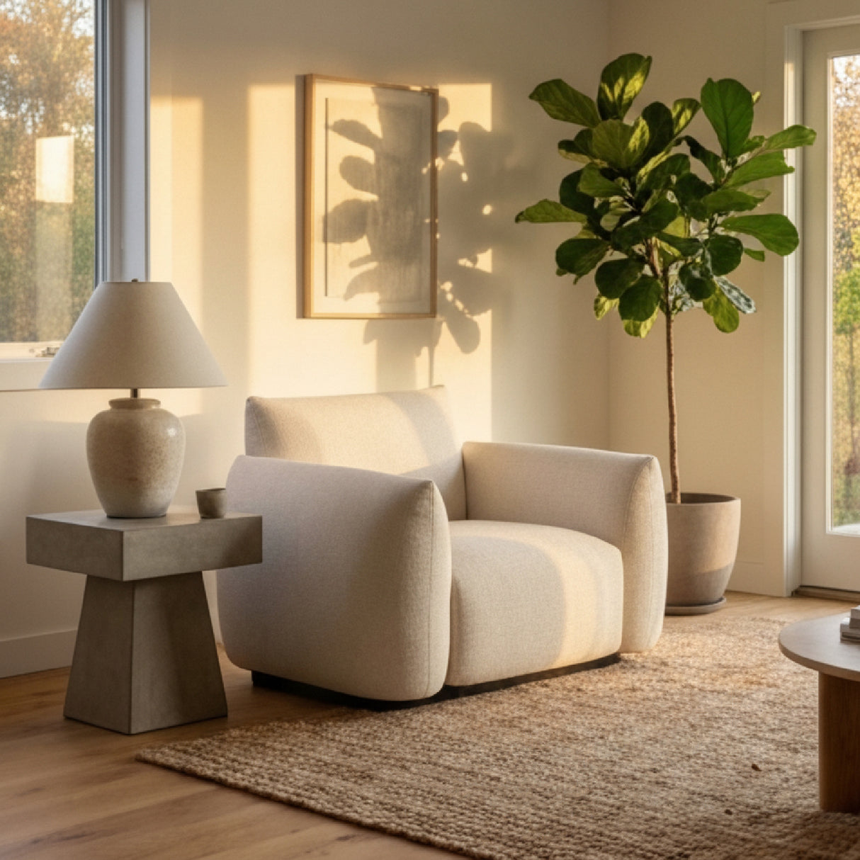 Modern European furniture - Chunky Outdoor Lounge Chair - www.oroa.com | Oroa.com