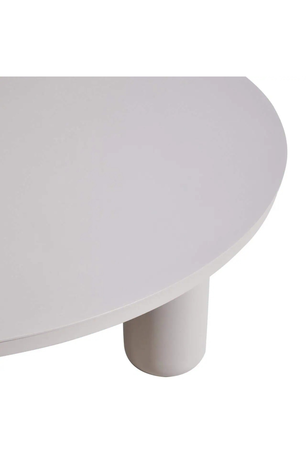 Beige Round Outdoor Coffee Table | Richmond Interiors Quinn | Oroa.com